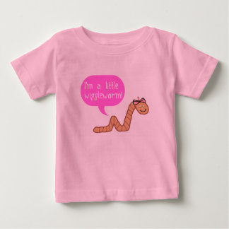 Je suis un petit t-shirt bébé pour vilain ver