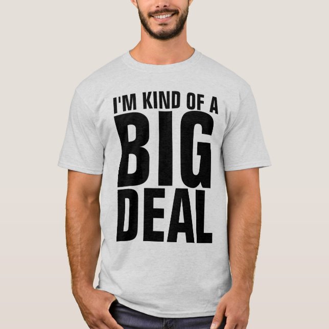 JE SUIS UN PEU UN GROS T-shirt (Devant)