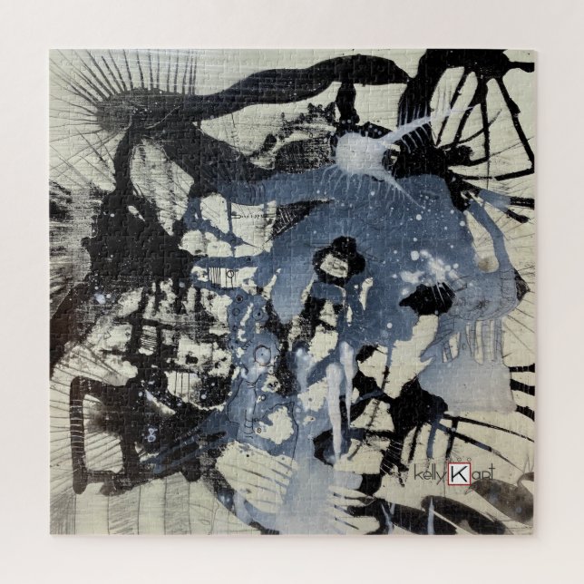 Je suis un puzzle d'Astronaute (Vertical)