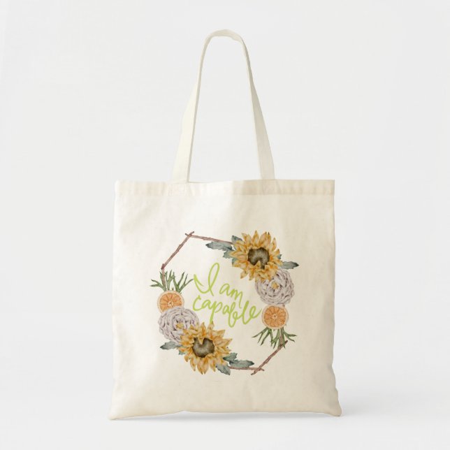 Je suis un Sac fourre-tout capable (Devant)