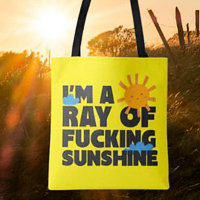Je suis un sac fourre-tout rayon de soleil de m*er