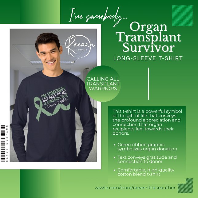 Je suis un survivant d'une greffe d'organe T-Shirt (Créateur téléchargé)