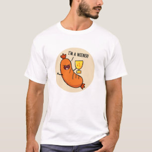 Je suis un T-shirt à chien chaud Wiener