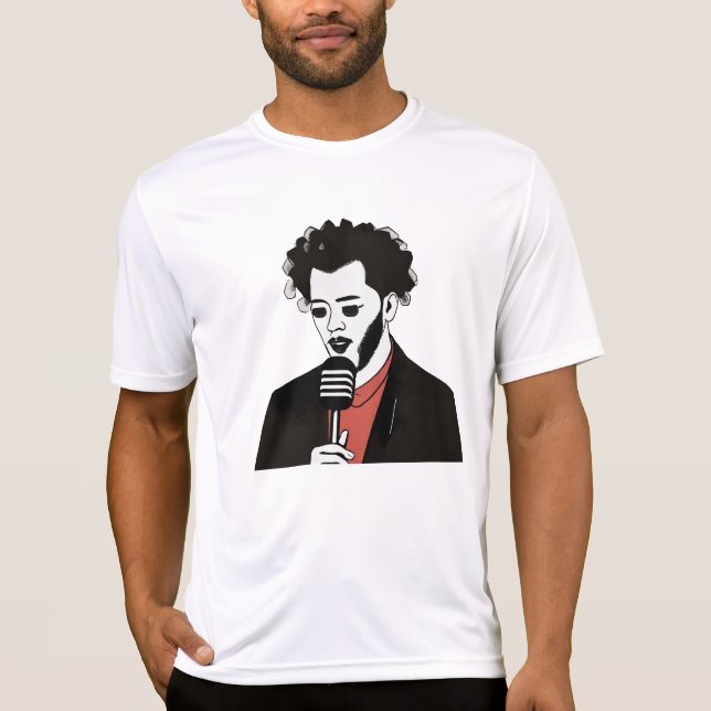 Je suis un T-shirt chanteur (Devant)