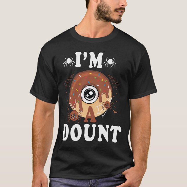 "Je suis un T-shirt costume d’Halloween de Donut - (Devant)