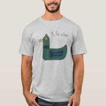 Je suis un T-shirt de canard