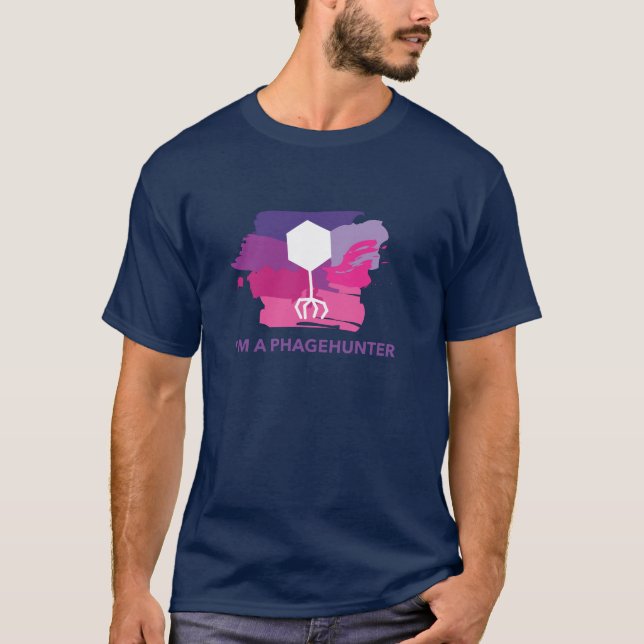 Je suis un T-shirt de logo de Phagehunter (Devant)