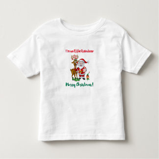 Je suis un T-shirt de Noël pour bébé Elfie Reindee