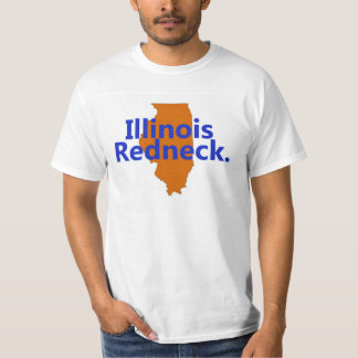 Je suis un T-shirt d'hommes de plouc de l'Illinois