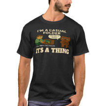 JE SUIS UN T-Shirt GRAPHIQUE À DOSSIER DÉCONTRACTÉ