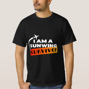 Je Suis Un T-Shirt Survivant De L'Aile De Soleil (