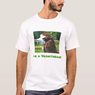 Je suis un T-shirt végétarien