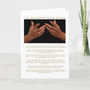 Je Suis Un Travailleur Social, Ce Sont Mes Cartes