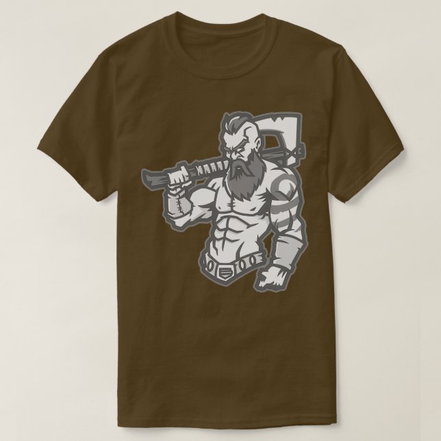 Je Suis Un TShirt Classique De Guerrier (Design devant)