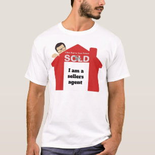 Je suis un vendeur agent immobilier T-shirt