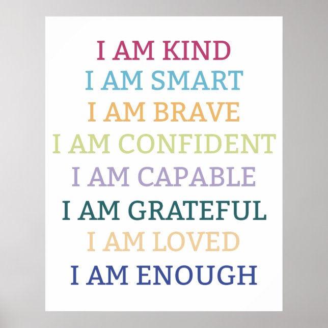 Je suis une affiche (Devant)