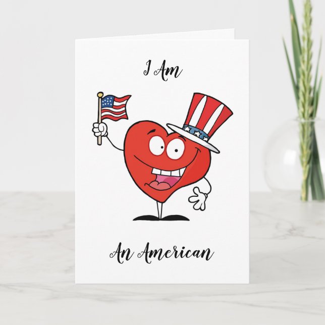 Je suis une carte de voeux pour la Saint-Valentin  (Devant)