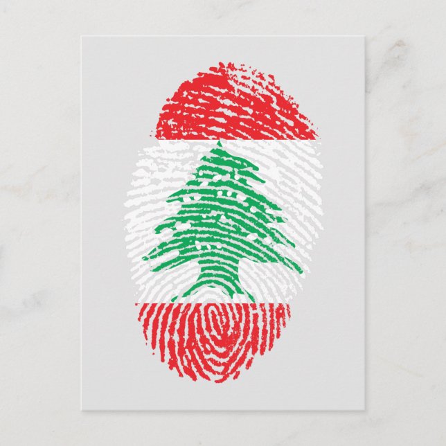 Je suis une carte postale libanaise (Devant)