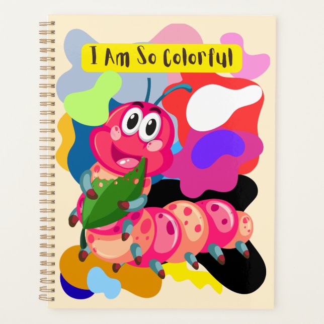 Je suis une chenille si colorée (Devant)