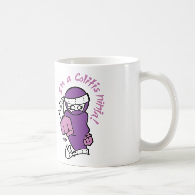 Je suis une colite Ninja ! tasse (Droite)