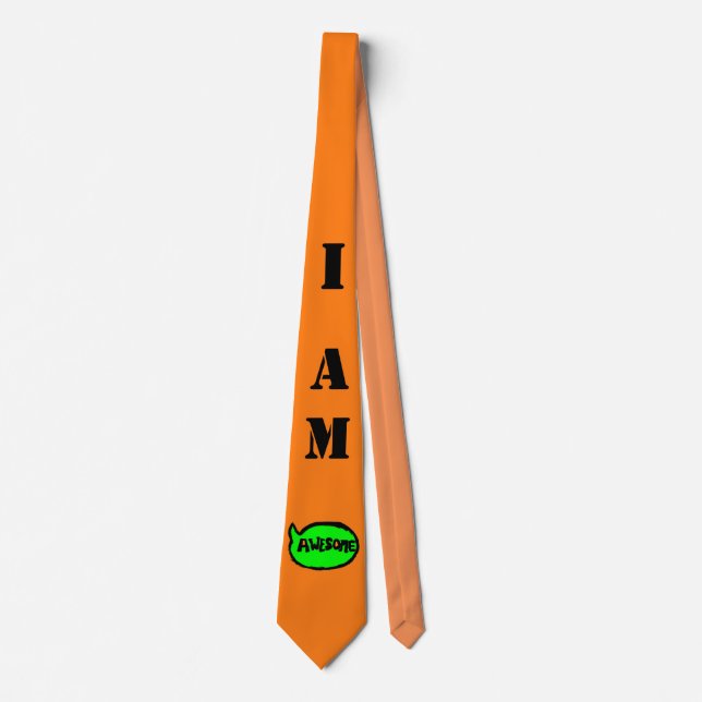 Je Suis Une CRAVATE Magnifique (Traffic Cone Orang (Devant)