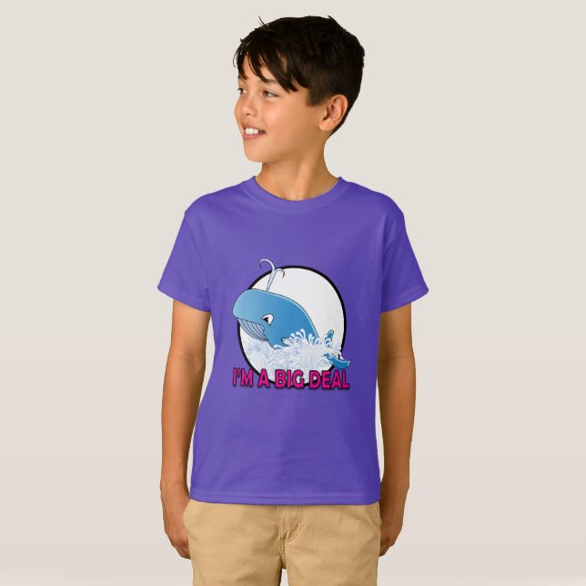 Je suis une grosse affaire - T-shirt basique pour  (Devant entier)