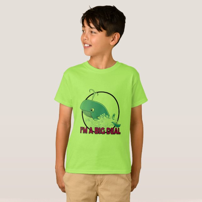 Je suis une grosse affaire - T-shirt basique pour  (Devant entier)