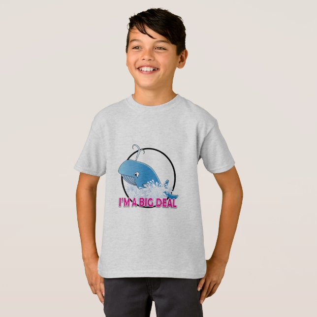 Je suis une grosse affaire - T-shirt basique pour  (Devant entier)