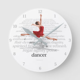 Je Suis Une Horloge Ronde Danseuse