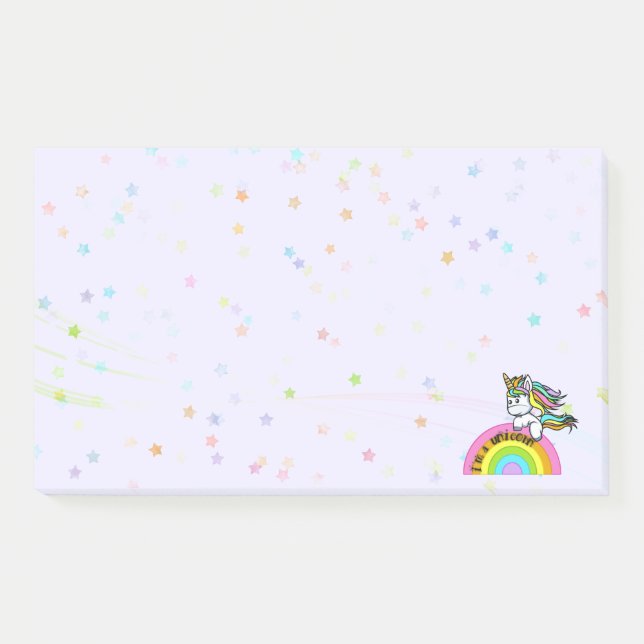 Je suis une licorne - Post-It Notes (Devant)