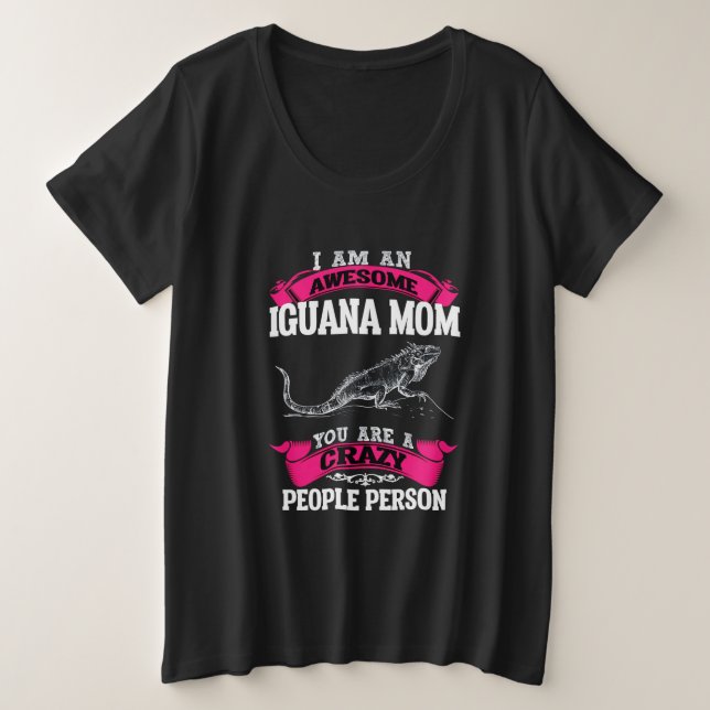 Je suis une maman Iguana géniale (Design devant)
