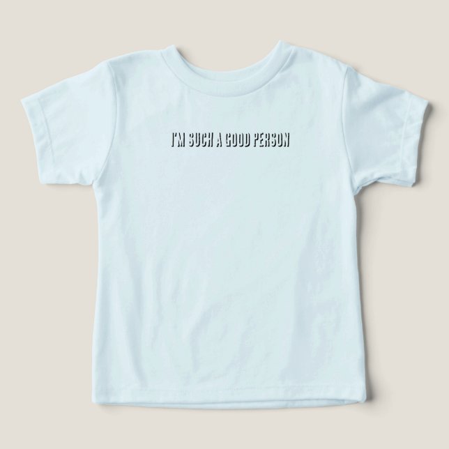 Je suis une si bonne personne (Design Recto)