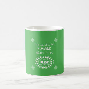 Je suis une tasse à café irlandaise
