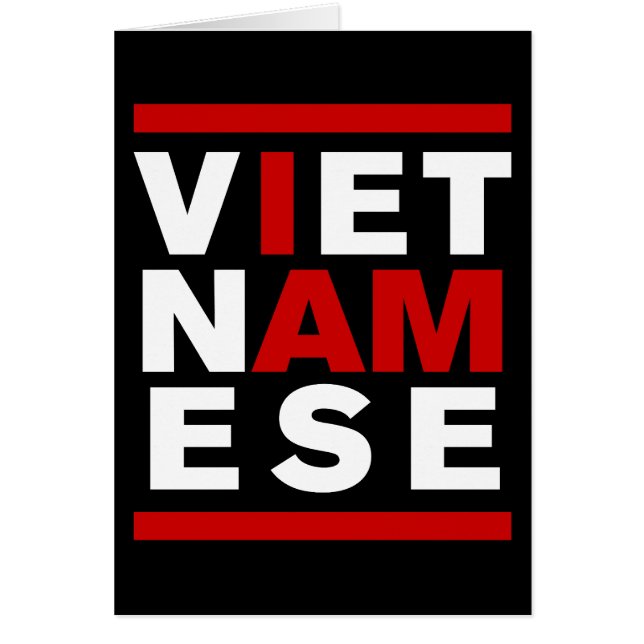 JE SUIS VIETNAMAIS (Devant)
