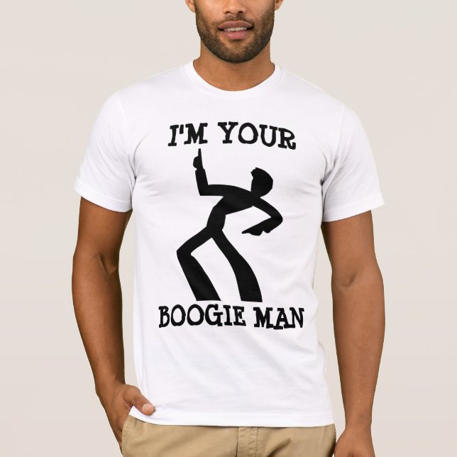 Je suis votre t-shirt Boogie Man, Disco (Devant)