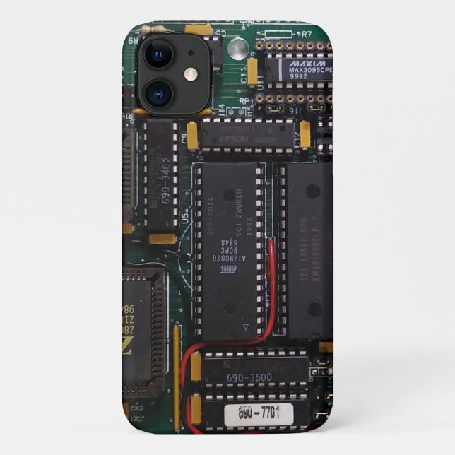 Je suis Vraiment un coque iphone de PCB (Dos)