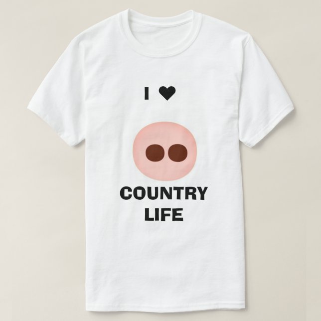 Je T-Shirt Country Life (Design devant)