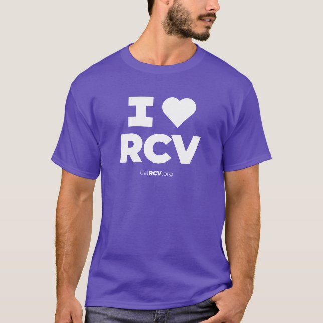 Je ❤️ T-shirt RCV (Devant)