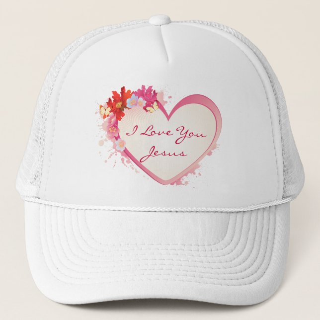 Je t'aime 5 Casquette (Devant)