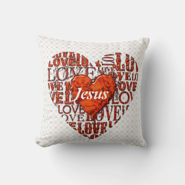 Je t'aime 6 Coussin (Recto)