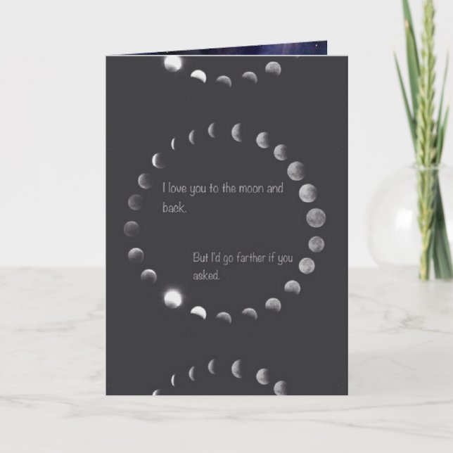 Je t'aime à….La carte de Valentine (Devant)