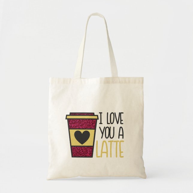 Je t'aime Alatte Sac fourre-tout (Devant)