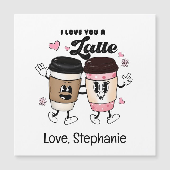 Je t'aime beaucoup Carte de la Saint-Valentin drôl (Devant)