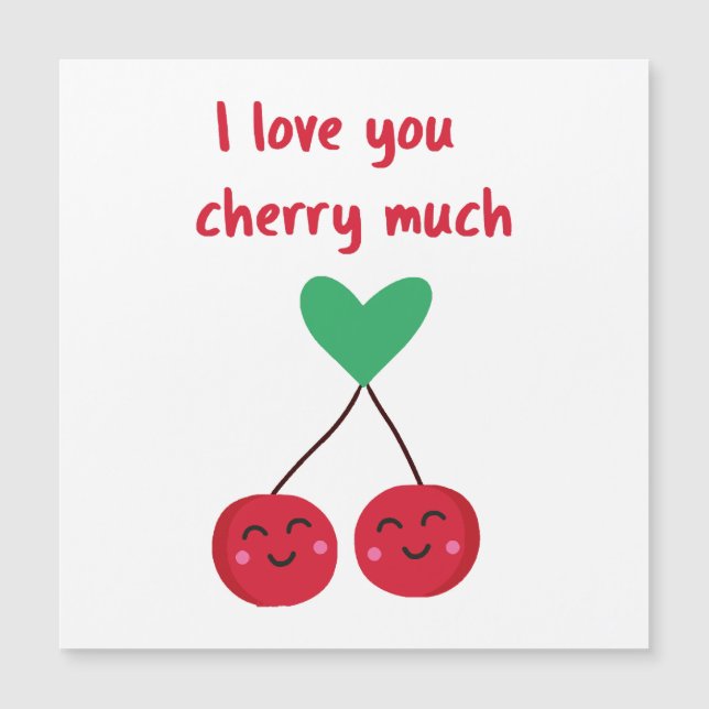 Je t'aime beaucoup Cherry Valentine (Devant)