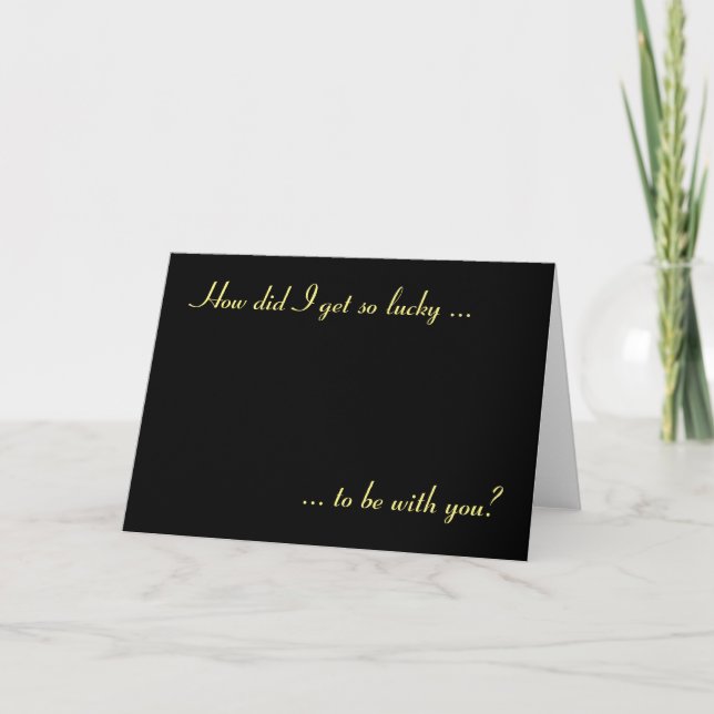 Je t'aime, carte (Devant)
