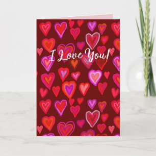 Je T'Aime ! Carte de correspondance