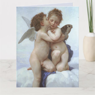 JE T'AIME, CARTES DE BÉBÉS ANGES BOUGUEREAU