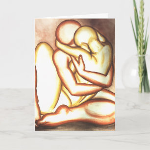 Je t'aime cartes romantiques d'étreinte