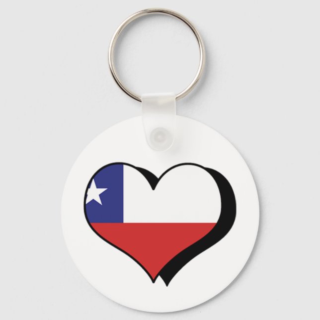 Je t'aime Chili Porte-clés (Recto)