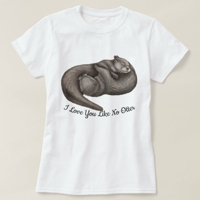 Je t'aime comme pas de t-shirt (Design devant)